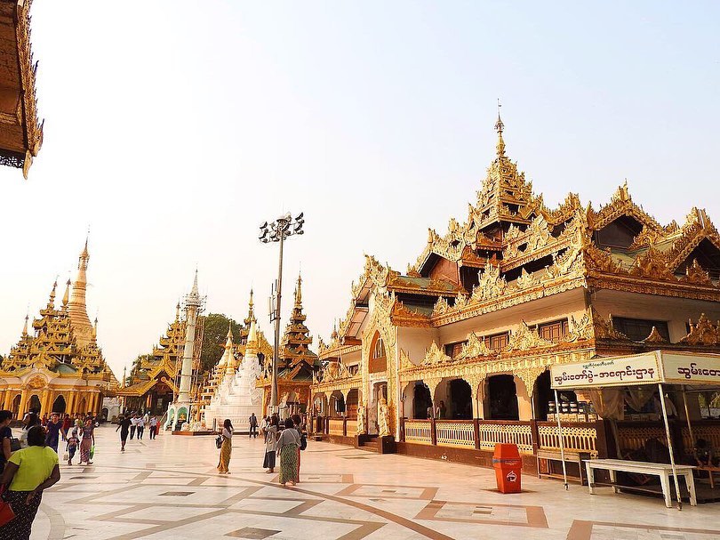 Chùa Shwedagon, Myanmar