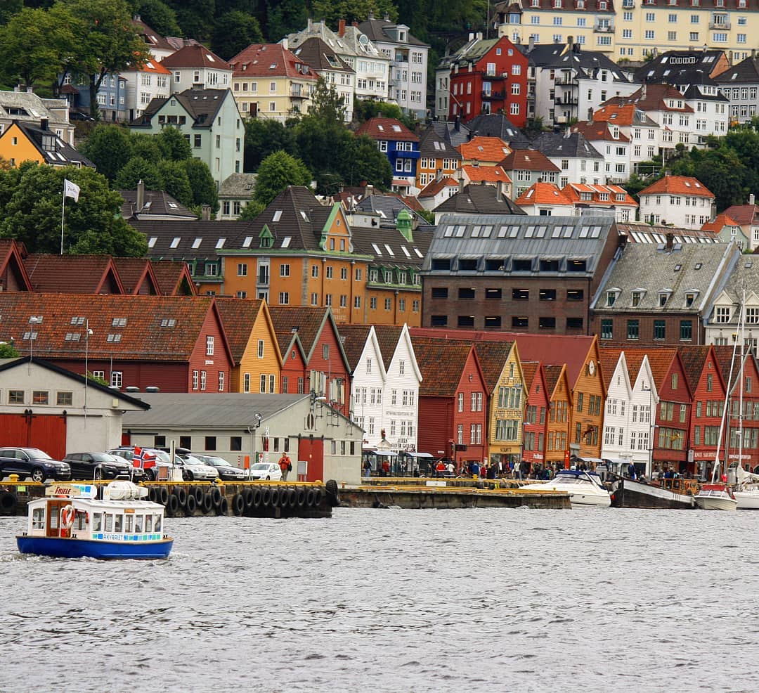Bryggen Hanseatic Wharf, Bergen, Na Uy