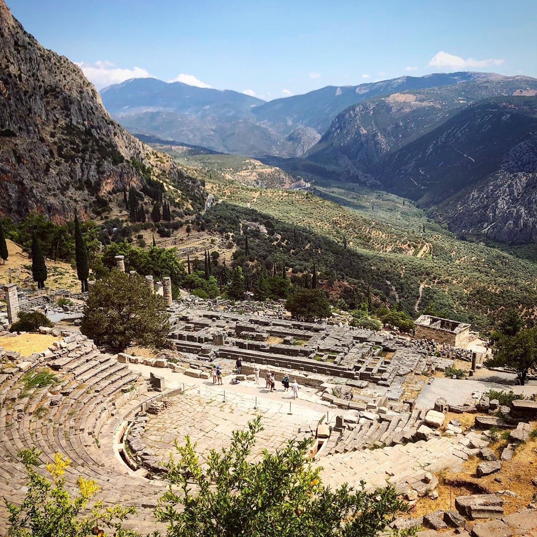 Delphi Ruins, Athens, Hy Lạp