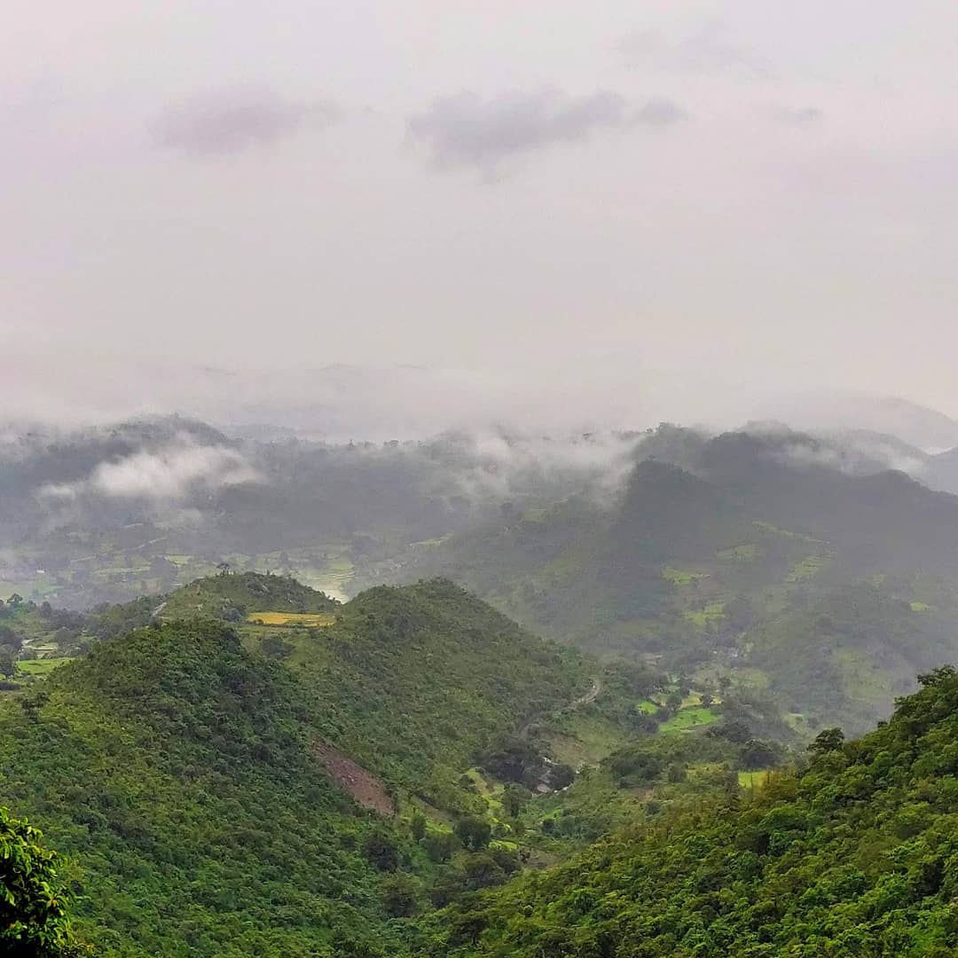 Toàn cảnh thung lũng Araku, Andhra Pradesh, Ấn Độ