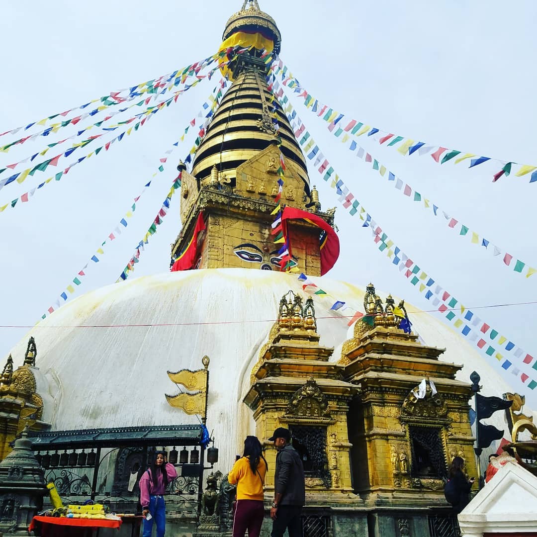Bảo tháp Swayambhunath, Nepal