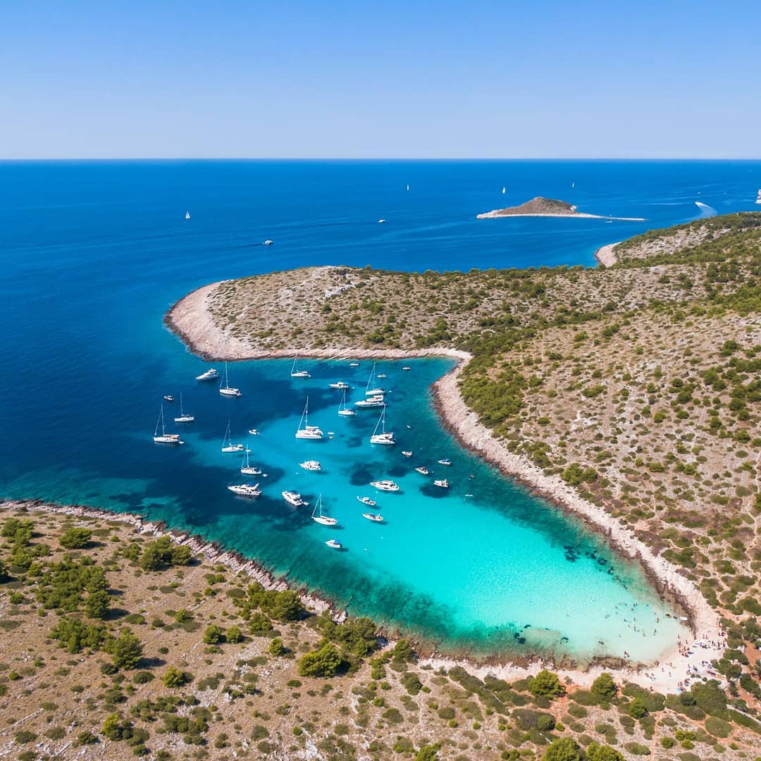 Đảo Lojena thuộc quần đảo Kornati, Croatia