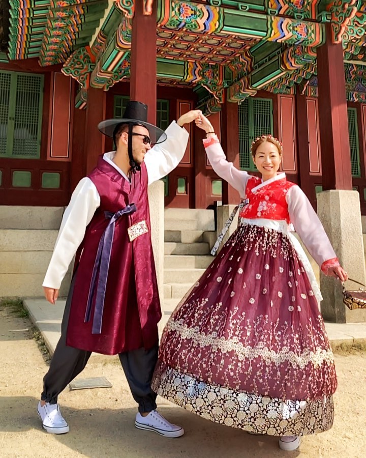 Changdeokgung, Hanbok Hàn Quốc